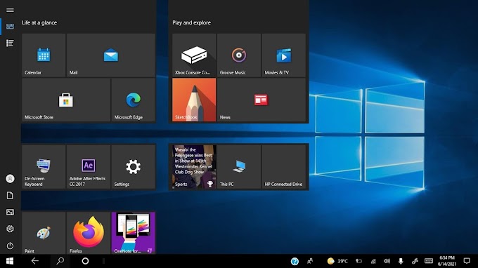 How To Return to the Normal Desktop Mode From Tablet Mode and Get Rid of Pinned Tiles - Windows 10