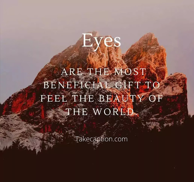 100 Instagram captions for eyes