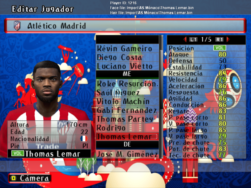 Pes 6 Option Files Proevo Colombia V5 World Cup 2018 Update 14 07 2018 Pes 6 Update Free Download Pro Evolution Soccer 6 Mods Patches Updates