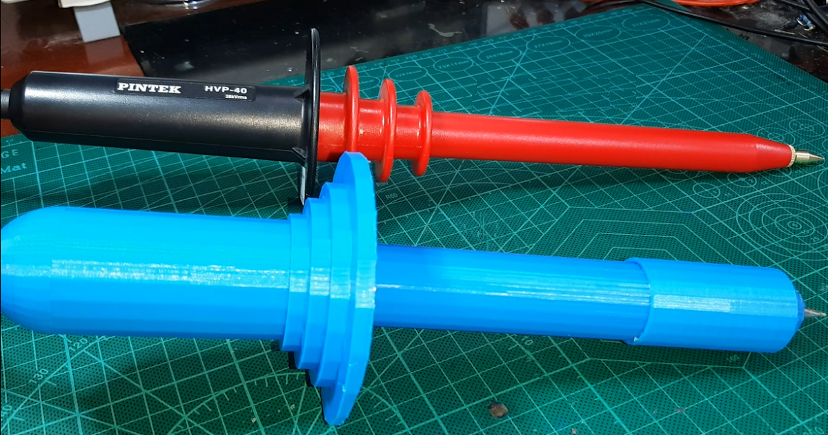 DIY High Voltage Probe Simple Projects