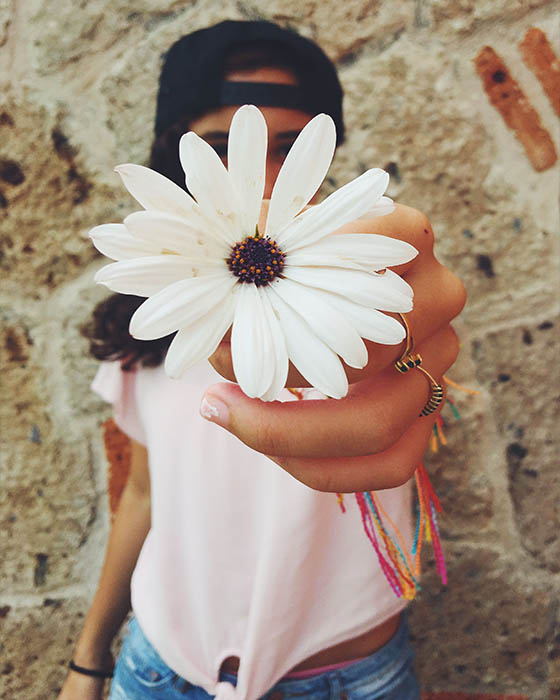 Fotos tumblr con flores para imitar para mujeres tiernas como tu