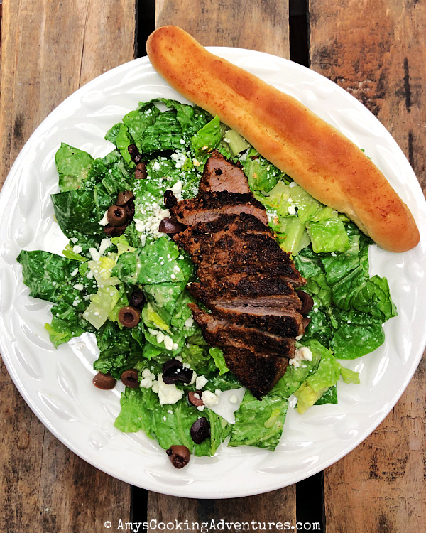 Blacked Steak Caesar Salad