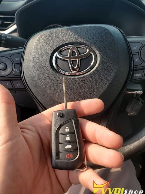 Generate Xhorse Remote for Toyota RAV4 1