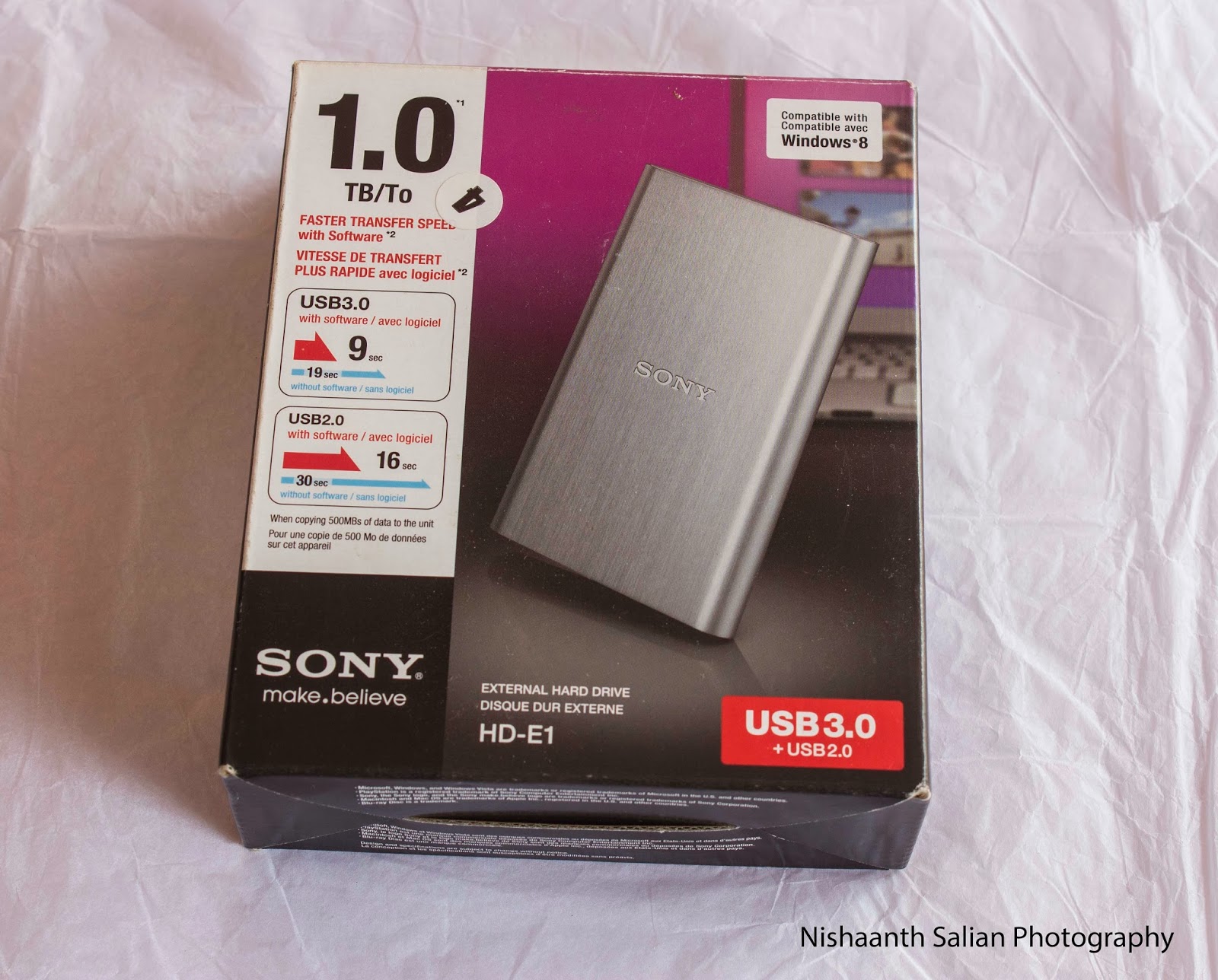 Ncode Media Sony HDE1 External Hard Drive Review