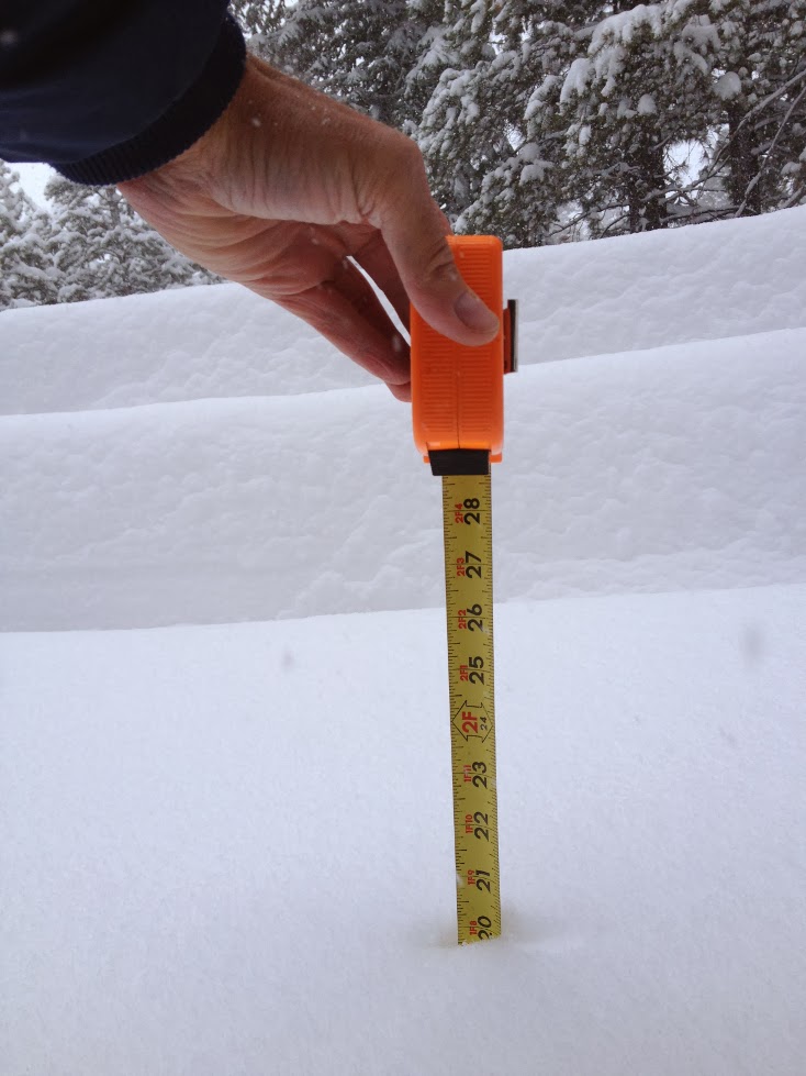 A Mystery Writer's Notes From Tahoe How Much Snow Did Tahoe Get?
