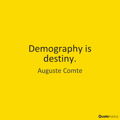 Auguste Comte: Demography is destiny