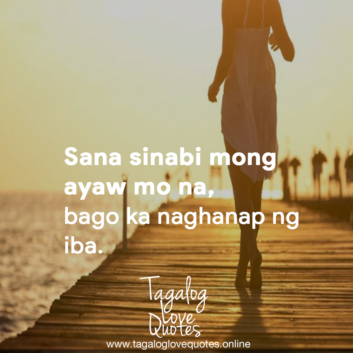 Sana sinabi mong ayaw mo na