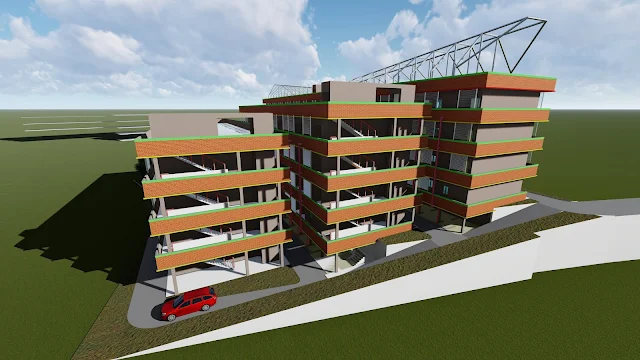 Disain Rumah Susun Disain Rumah Susun