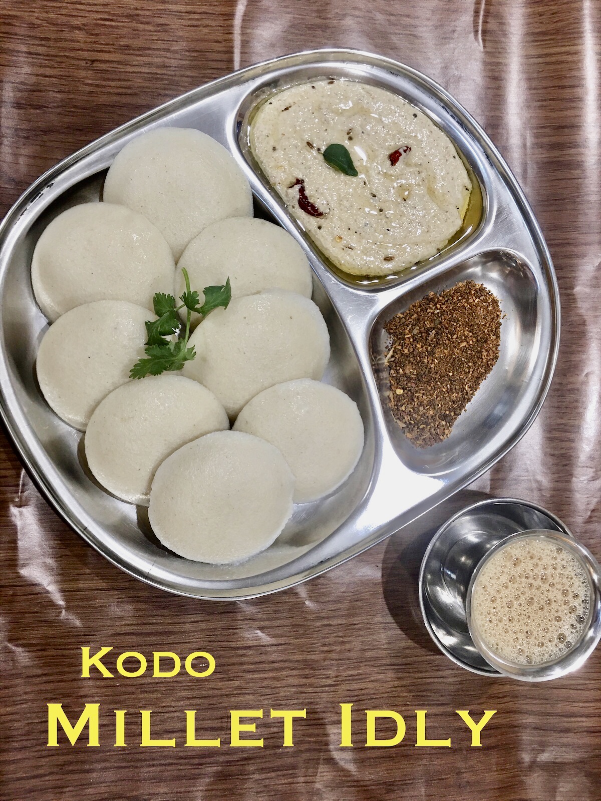 Millet Idly Kodo Millet From Sushma's Kitchen