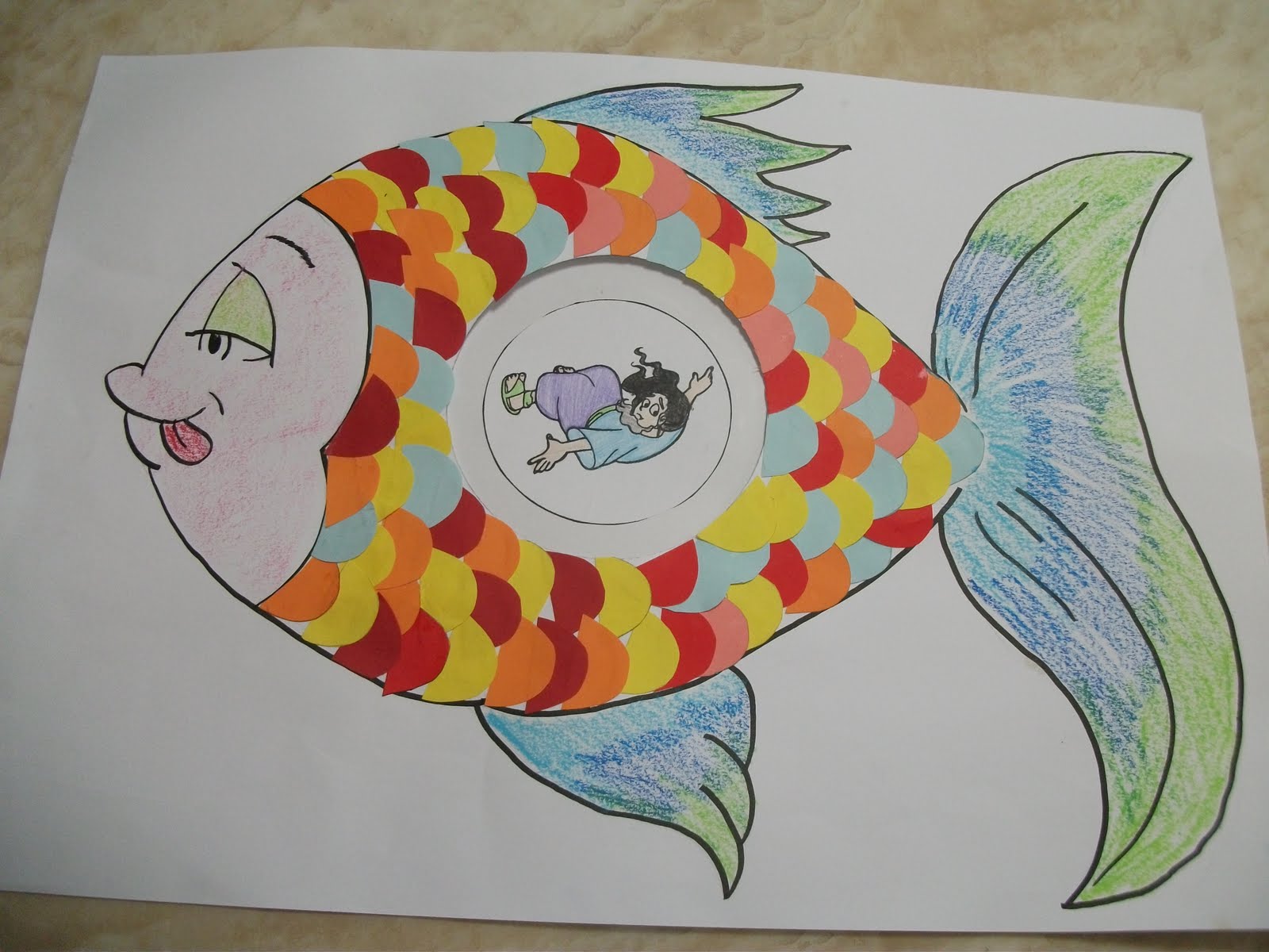 Sekolah Minggu Ceria: Yunus di Perut Ikan Besar