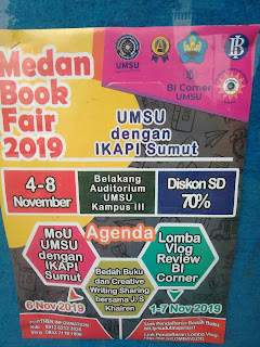 Medan Book Fair 2019 Pameran Buku di Kampus UMSU