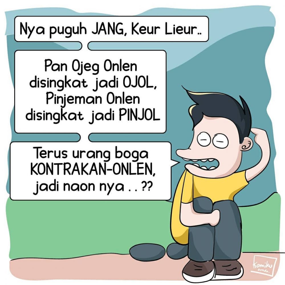 Hits Gambar Lucu Bahasa Sunda Terkini | Sketsabaru