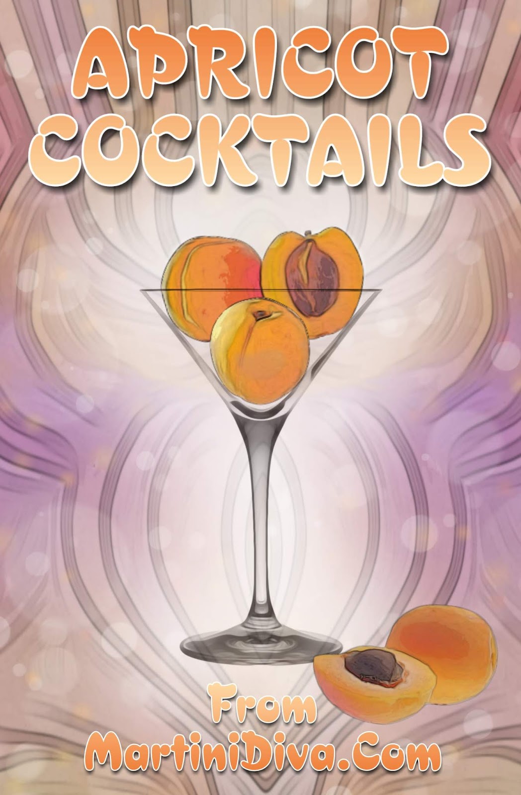 The MARTINI DIVA APRICOT COCKTAILS