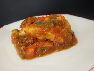 Receta de bacalao con sanfaina.