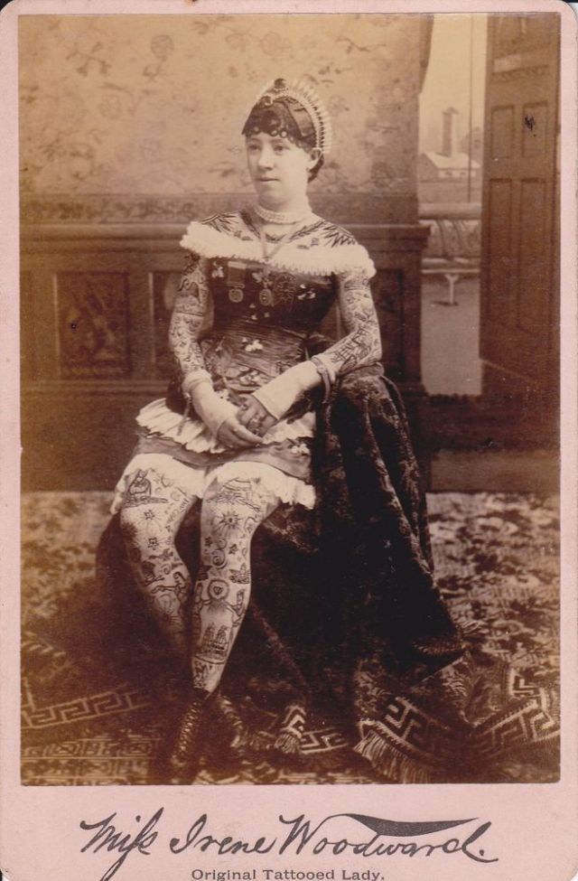 16 Questions about One Historical Photo Tattooed Lady Betty Broadbent   Flickr Blog