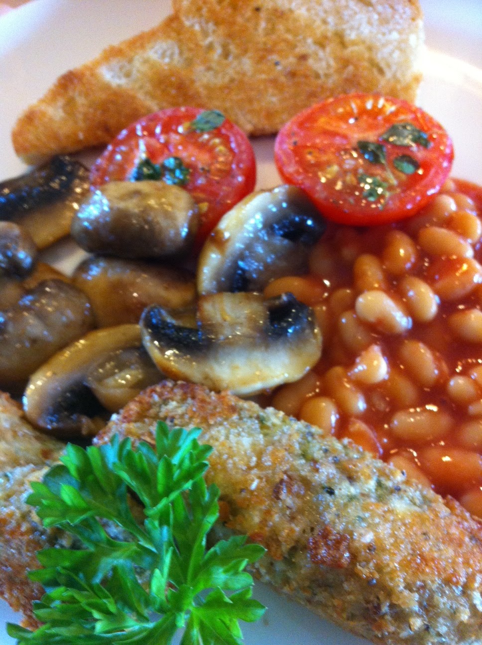 Breakfasts From A Shropshire B&B Cheese and Herb Sausages