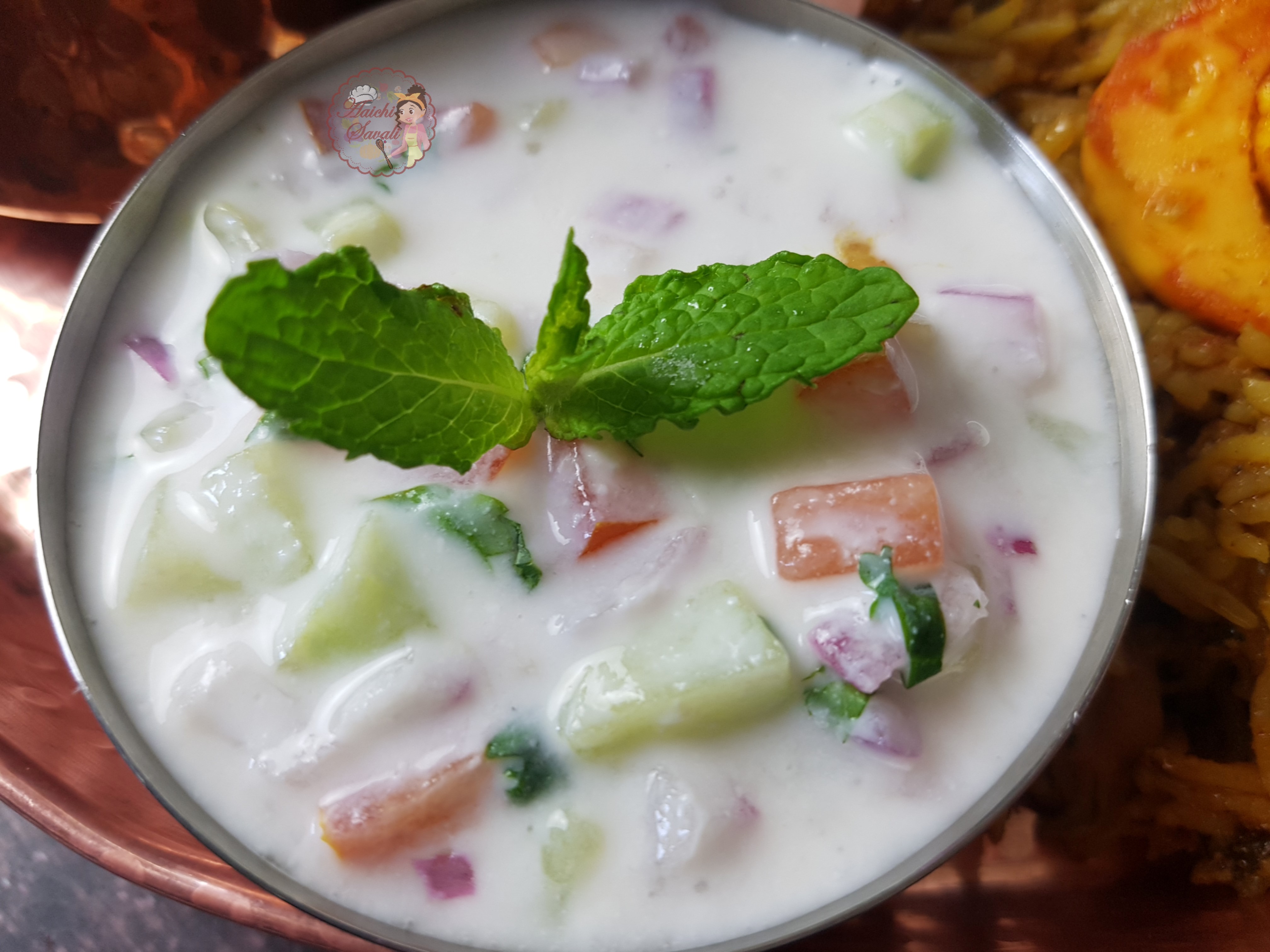 Indian Raita A Perfect, Cooling and Refreshing Condiment for Biryanis