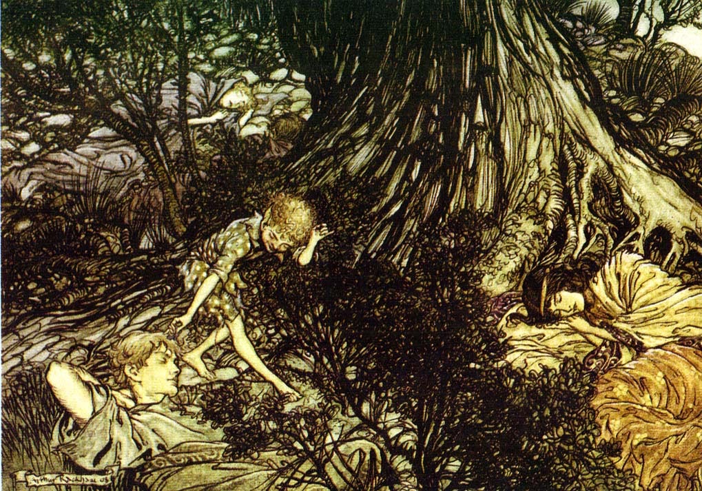 Сон в летнюю ночь картины