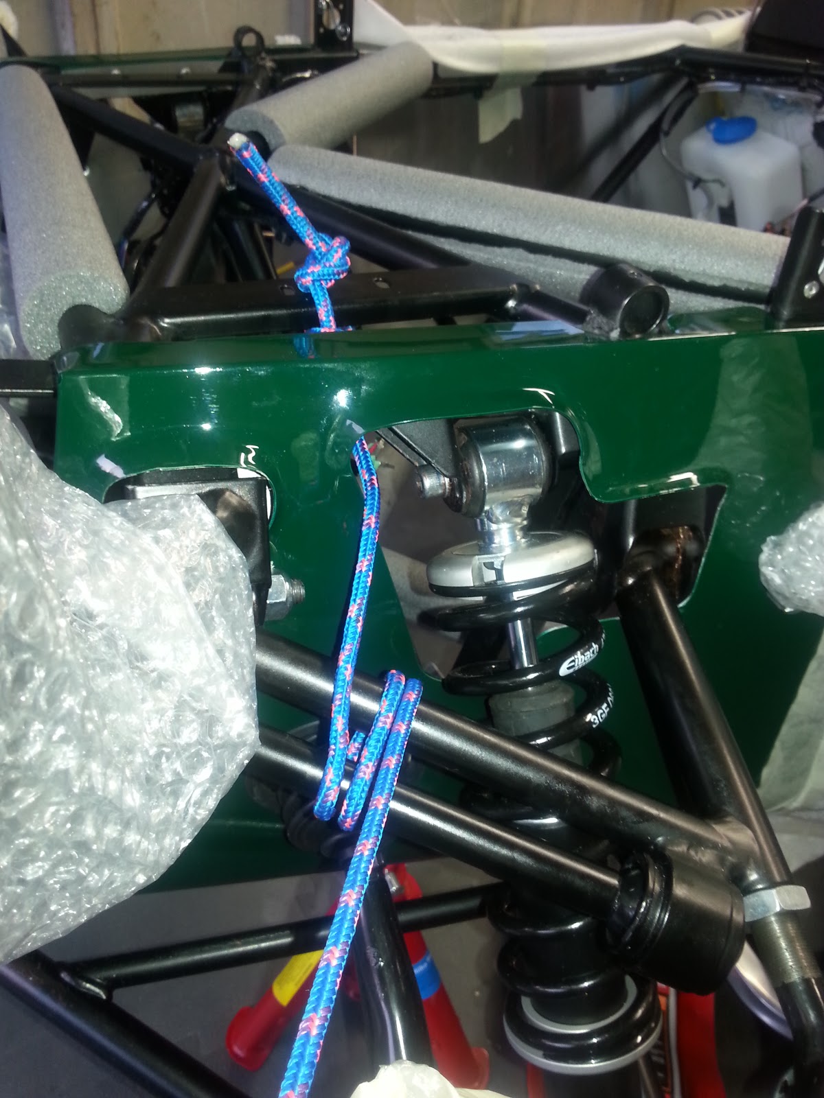 Caterham Seven 160 Build Diary Day 7 engine preparation and antiroll