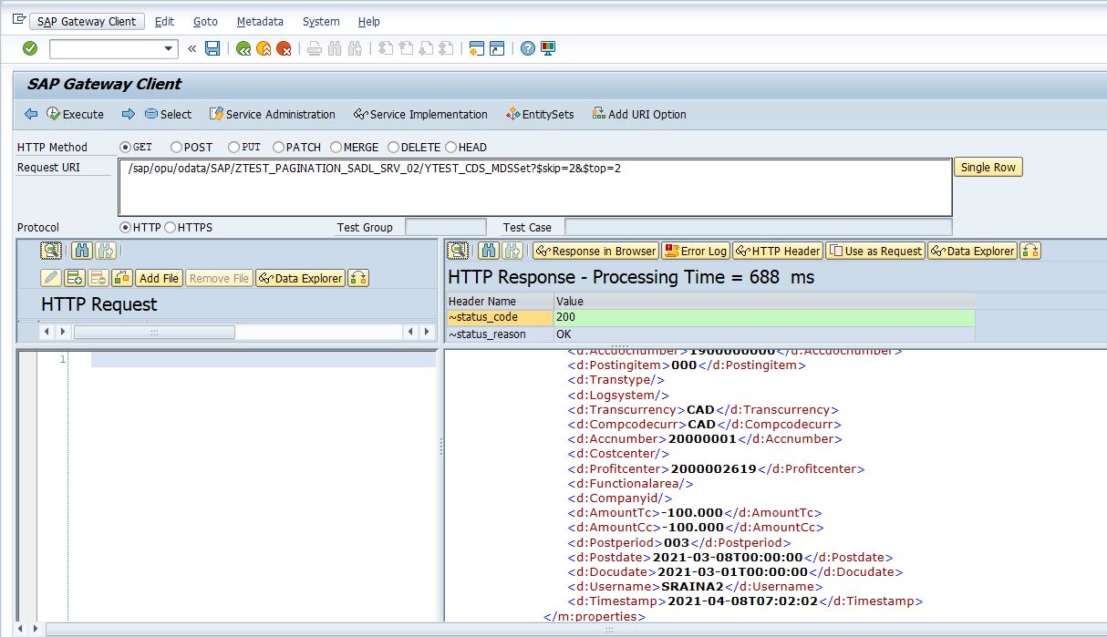 SAP ABAP Central: Creating OData API based on a Mapped Data Source