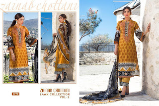 Shree fab Zainab Chotani Lawn collection 2 pakistani suits