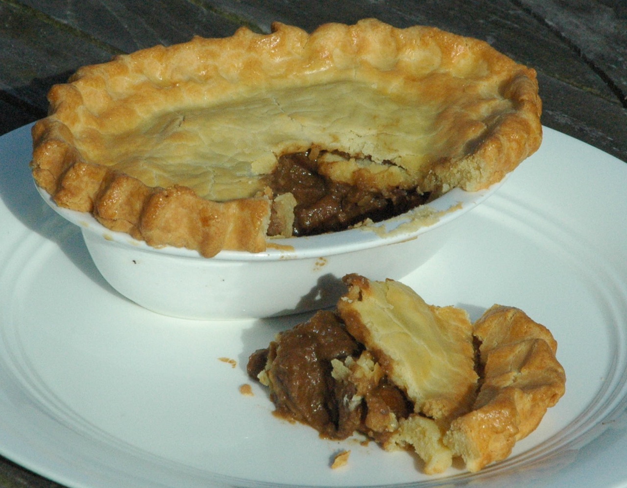 Bring back the bliss Venison, Ale and Mushroom pie