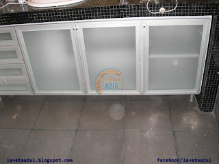 La Veta Azul: Mueble Baño en Aluminio