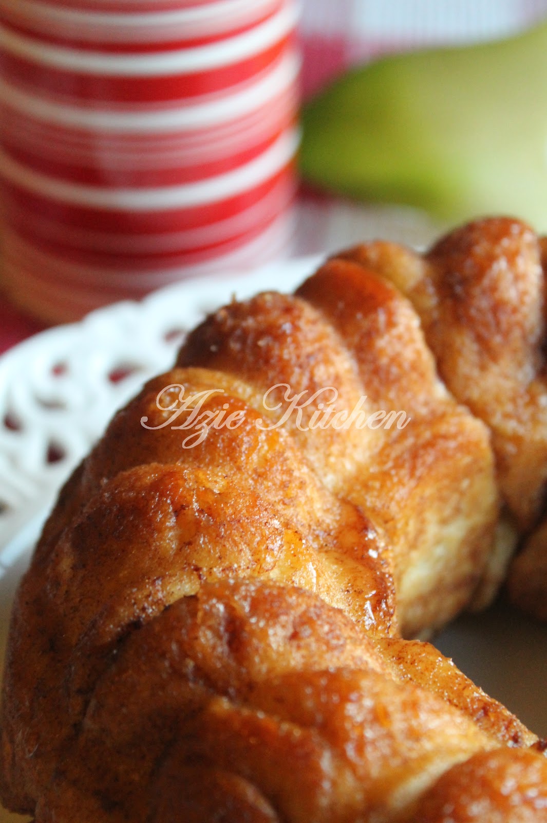 Cinnamon Sugar Pull Apart Bread Azie Kitchen
