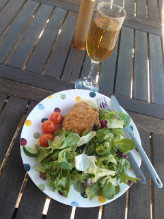 Birthday Lunch (Chicken, Salad and Sorelle)