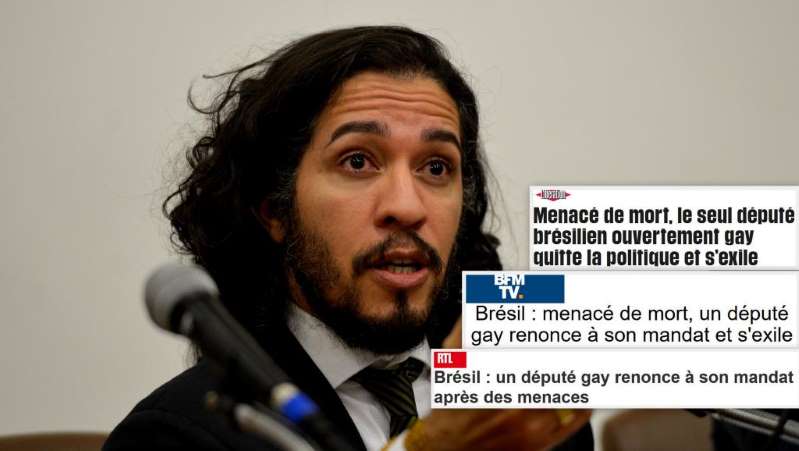 Imprensa internacional repercute decisão de Jean Wyllys, "exilado político" do governo Bolsonaro