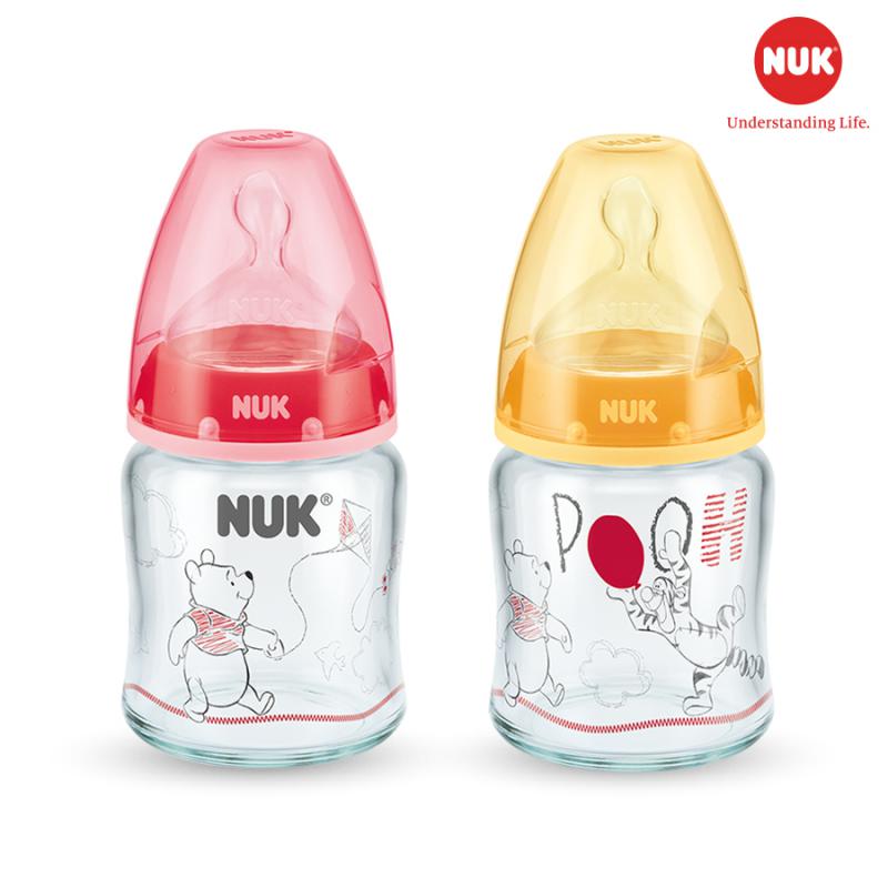 Bình Sữa NUK Disney Thủy Tinh 120ml Núm Ti Silicone S1 4 Anhsp3