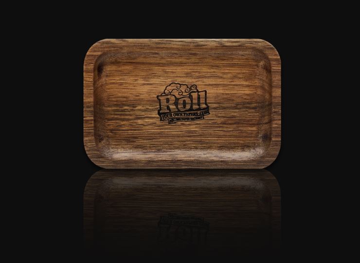 Custom Wood Rolling Tray