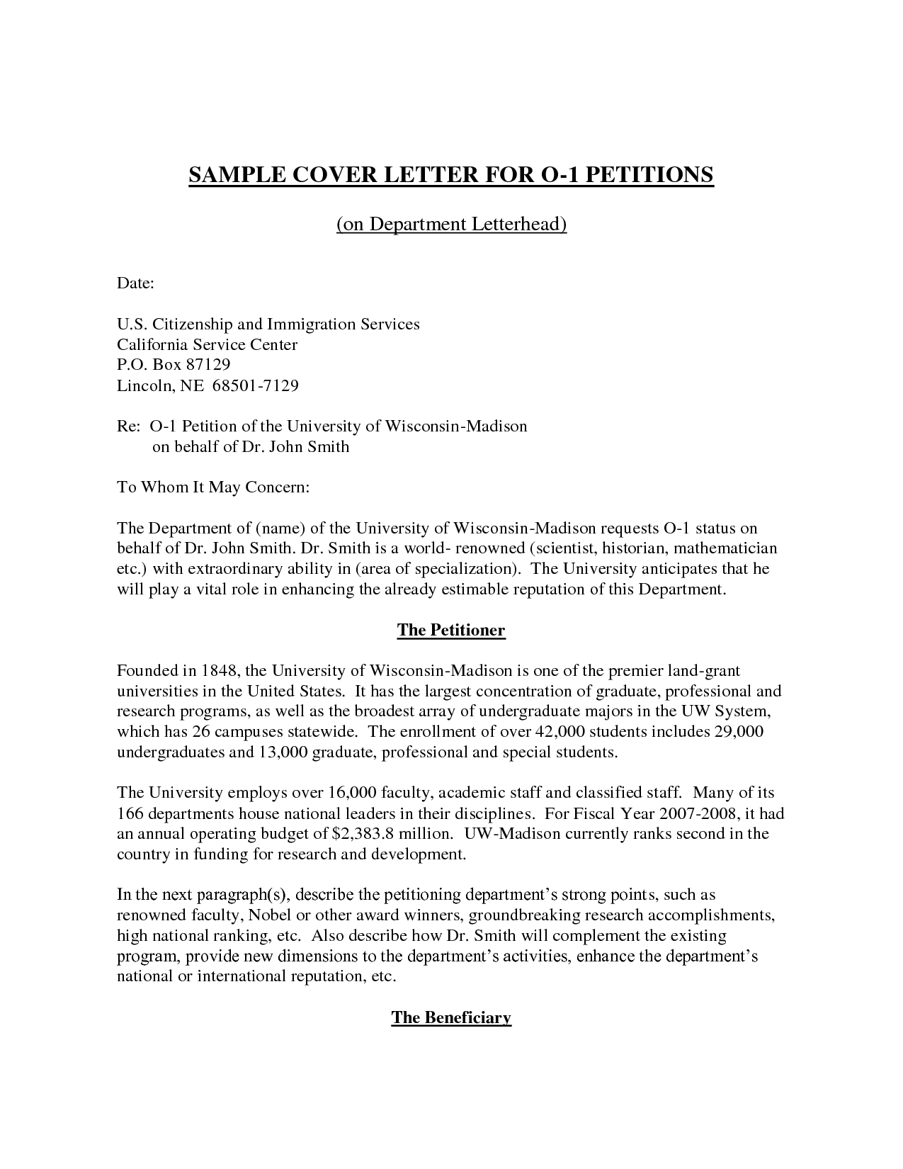 sample cover letter for student visa application ireland