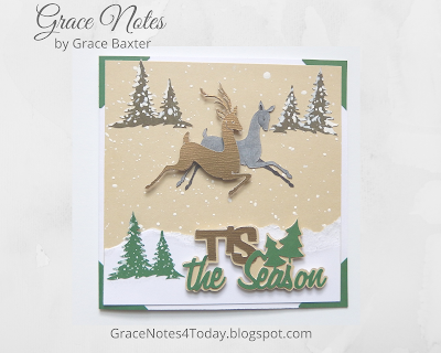 Tis the Season Christmas Card. Designed by Grace Baxter