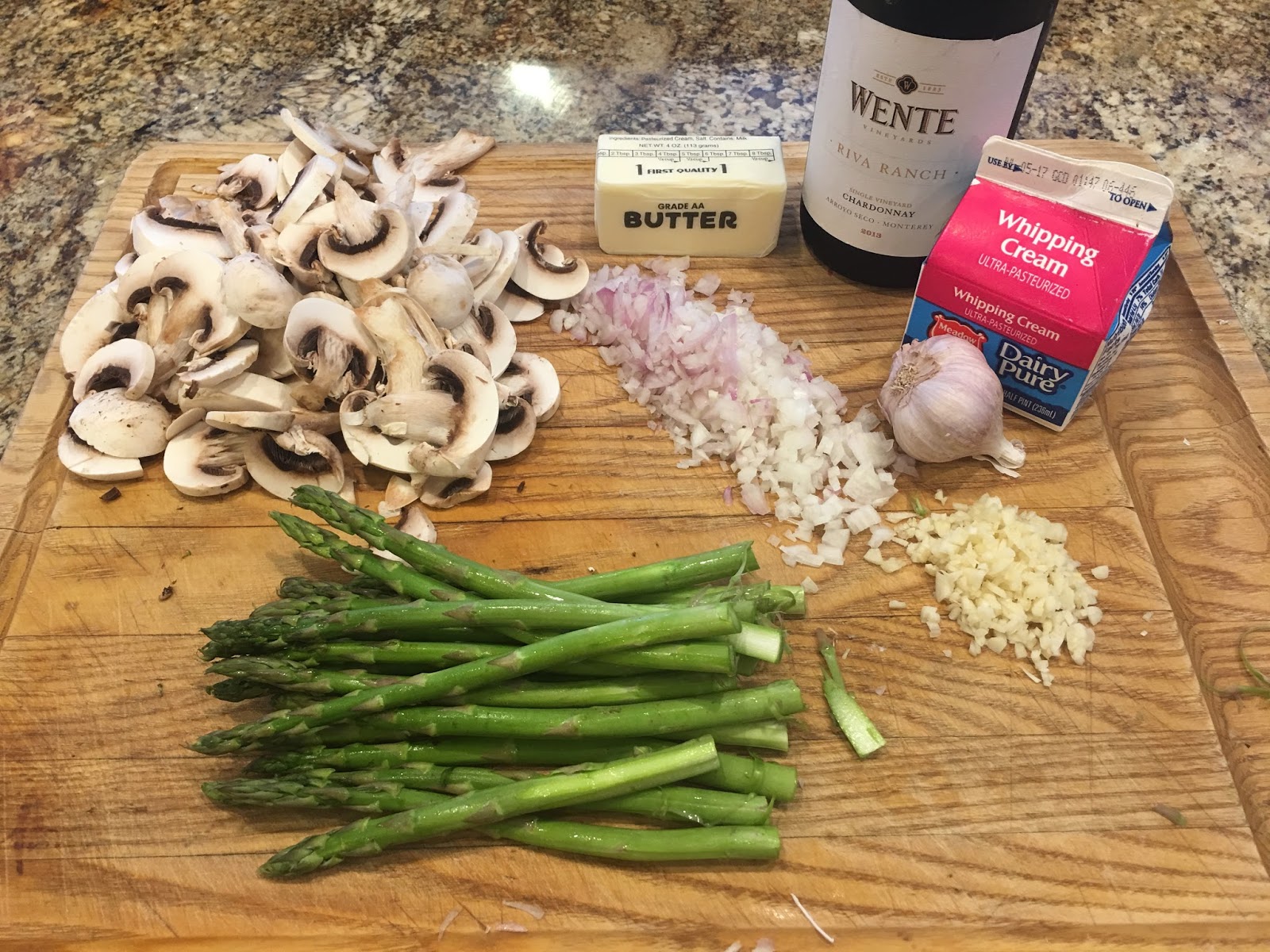 GREAT EATS HAWAII SWORDFISH WITH MUSHROOM CREAM SAUCE