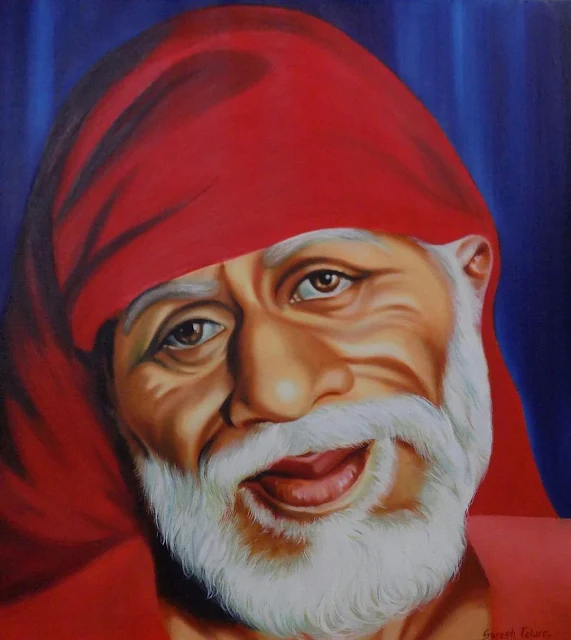 Sai baba red clothes wear images 2020