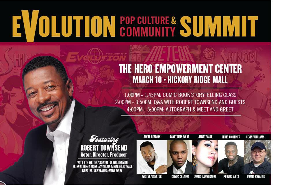 Kevin L. Williams The Evolution Pop Culture Community Summit 3/10/2018
