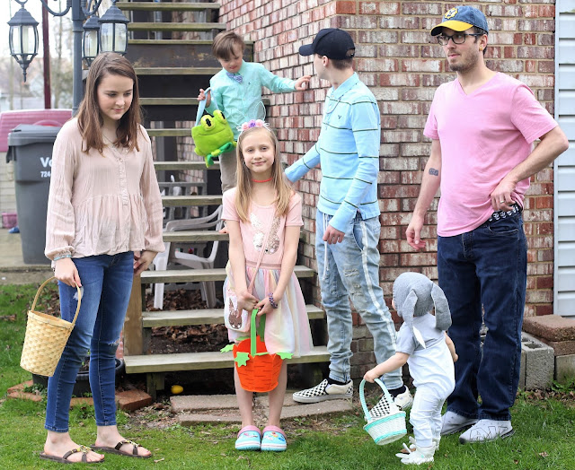 Backyard Easter Egg Hunt