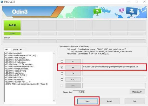 pasang twrp j2 prime via odin pasang twrp j2 prime
