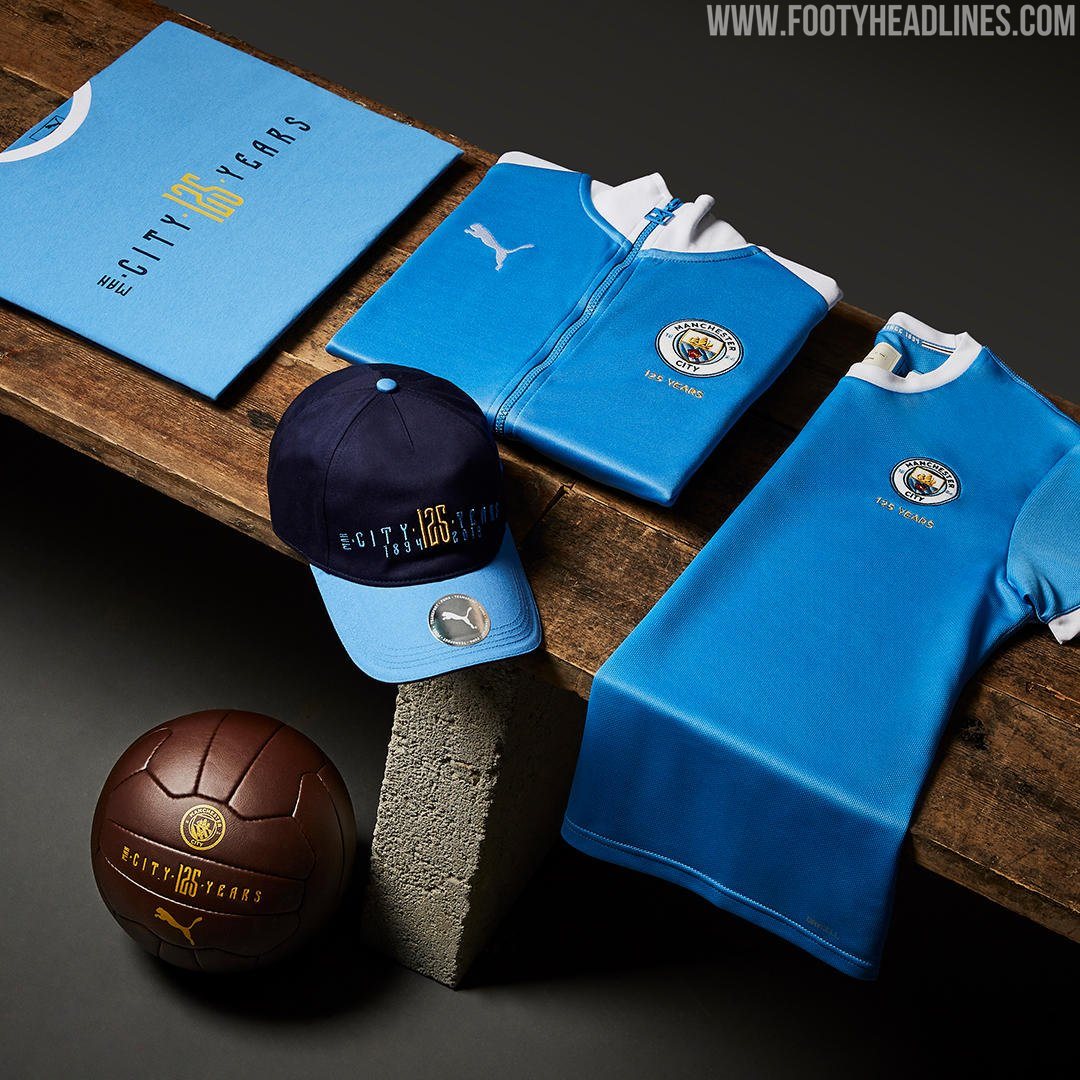 Back In Stock: Puma Manchester City 125th Anniversary Kit Full Collection Launched Footy Headlines