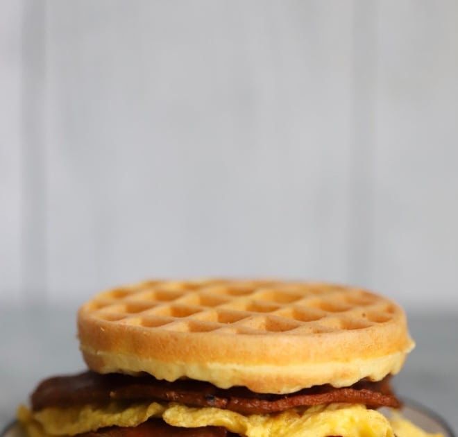 White Bread Keto Chaffle Wonder Bread Chaffle