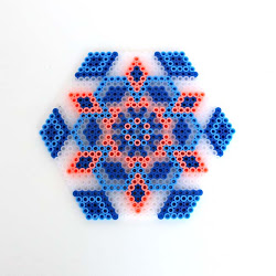 perler bead beads coasters hama pretty geometric fuse coaster shapes hexagon patterns pixel colors designs melt minecraft craft diy bliss