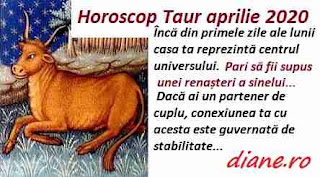 Horoscop aprilie 2020 Taur 