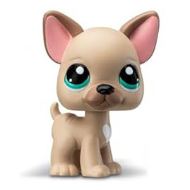Littlest Pet Shop Series 1 Playsets French Bulldog (#G7 - #66) Pet