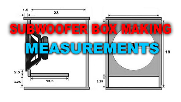Subwoofer Box Measurement