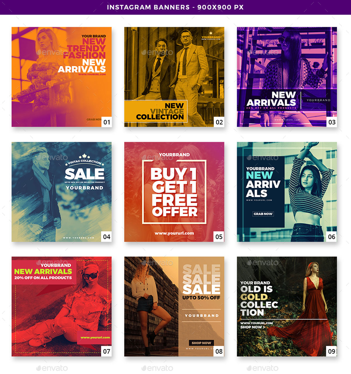 50 Duotone Instagram Banners 27549175 4 50 Duotone Instagram Banners 27549175 l