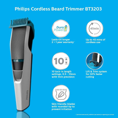 philips 2 in 1 trimmer