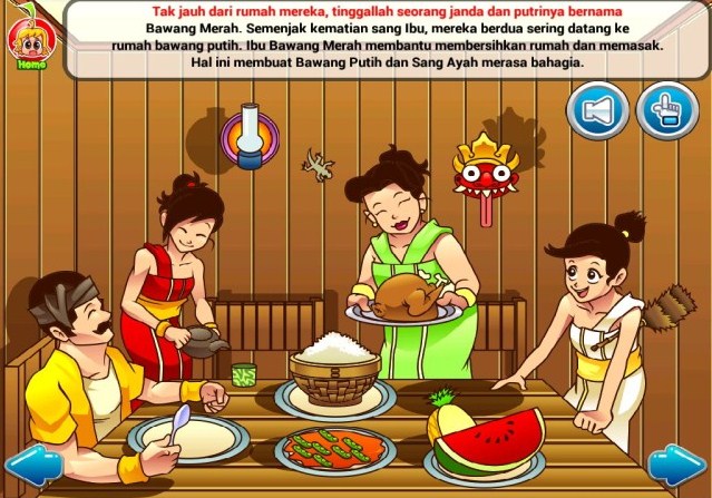 Dialogue Bawang Merah &amp; Bawang Putih in English Amrisna