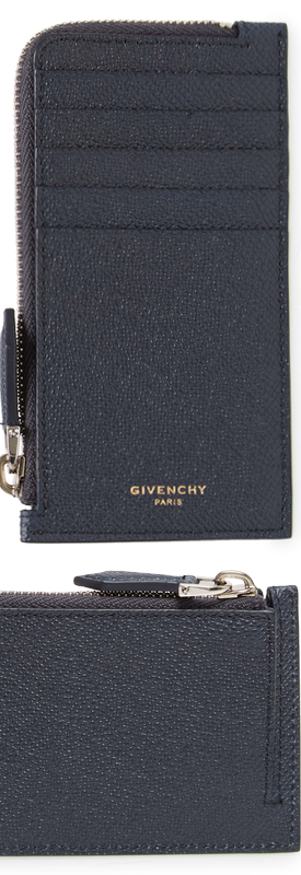 GIVENCHY Eros Large Leather Zip Card Case