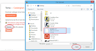 3 Cara Memasang Tamplate Blog Sesuai Keinginan